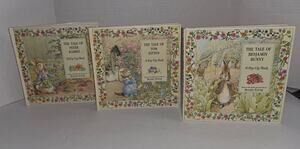 Beatrix Potter Pop-Up Books The Tales Of 1994 Vintage Lot of 4 Charlotte Mason